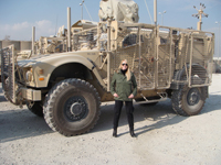 Jula Jane at Bagram Air Field